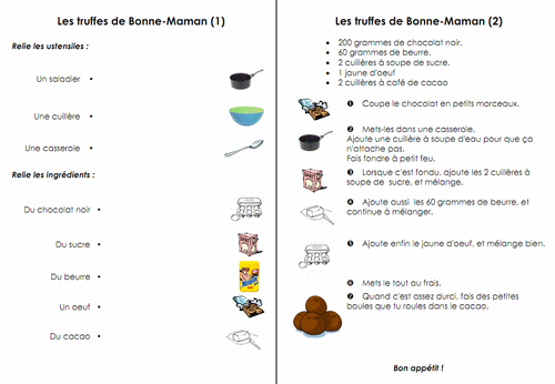 Recette de truffes au chocolat – Les (bonnes) notes de JR